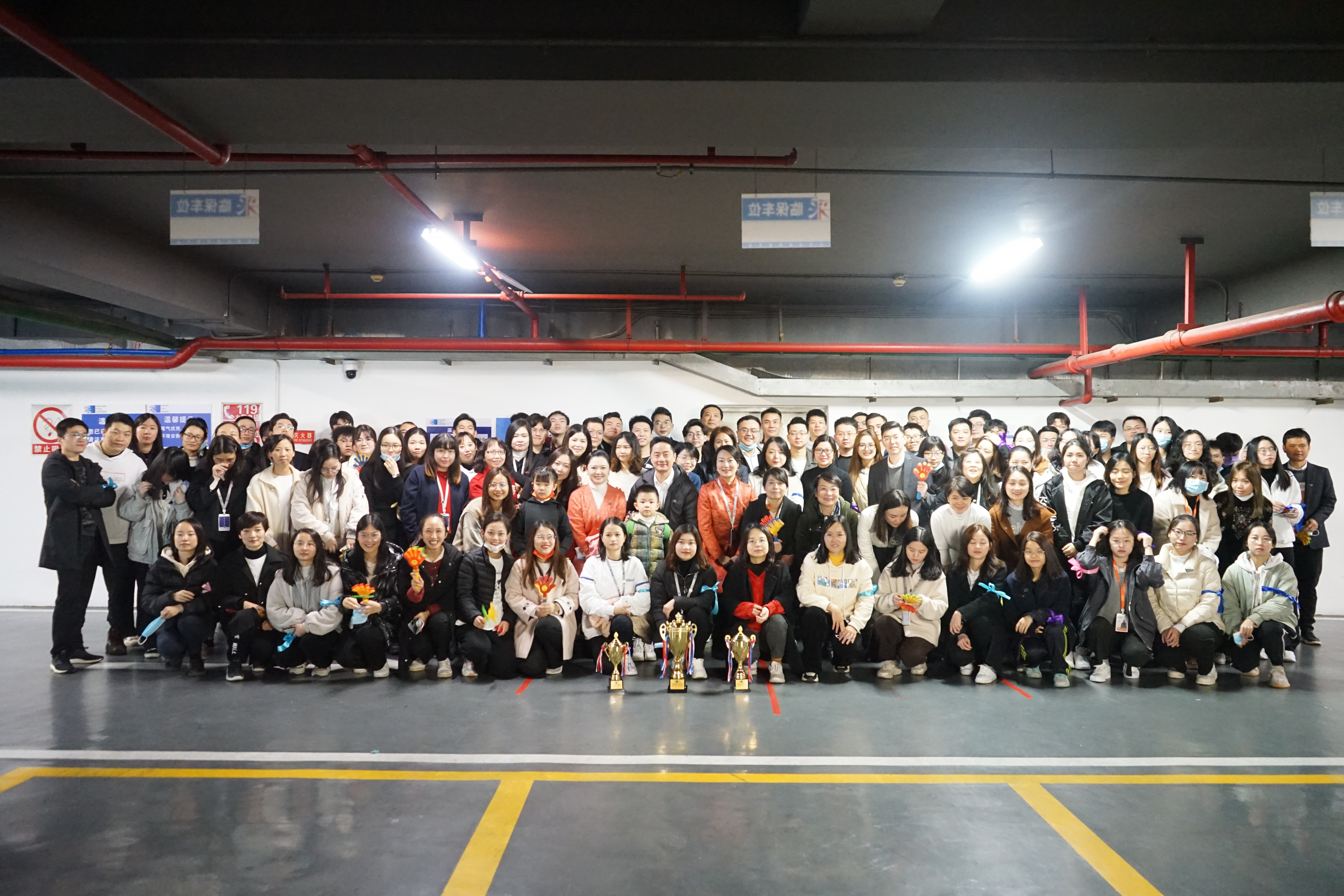 采聯集團2022年新春開工拔河比賽